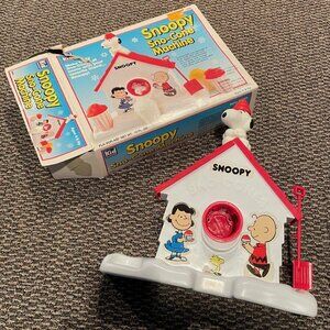 Snoopy Sno-Cone Machine 1992 Kid Dimension Hasbro 28805 Pre-owned